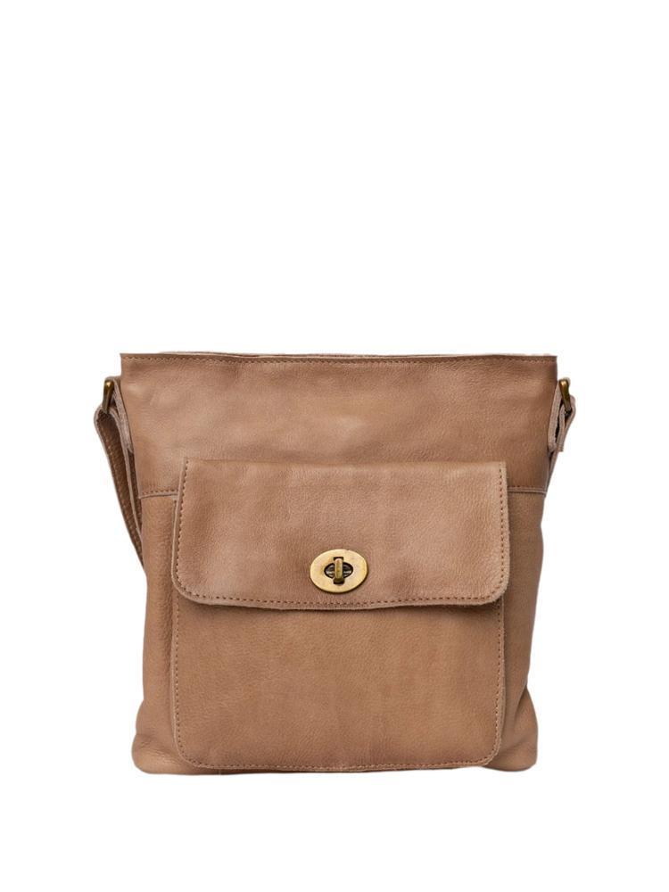 Re:Designed by Dixie Kay Urban skulderveske i skinn Taupe-Damevesker-BagBrokers