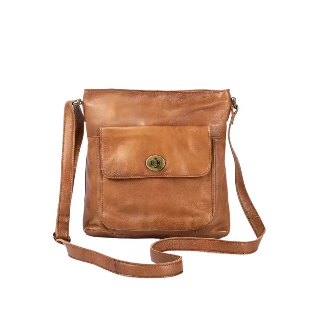 Re:Designed by Dixie Kay Urban skulderveske i skinn Walnut-Damevesker-BagBrokers