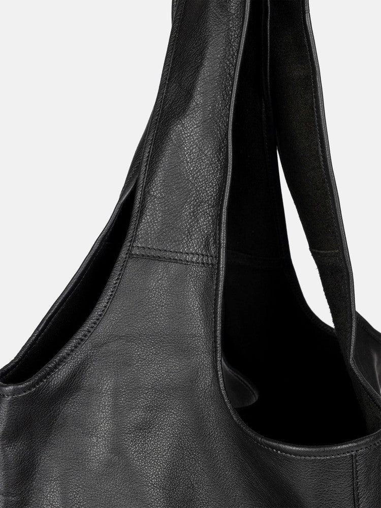 Re:Designed by Dixie Lyra Urban skulderveske i skinn Svart-Damevesker-BagBrokers