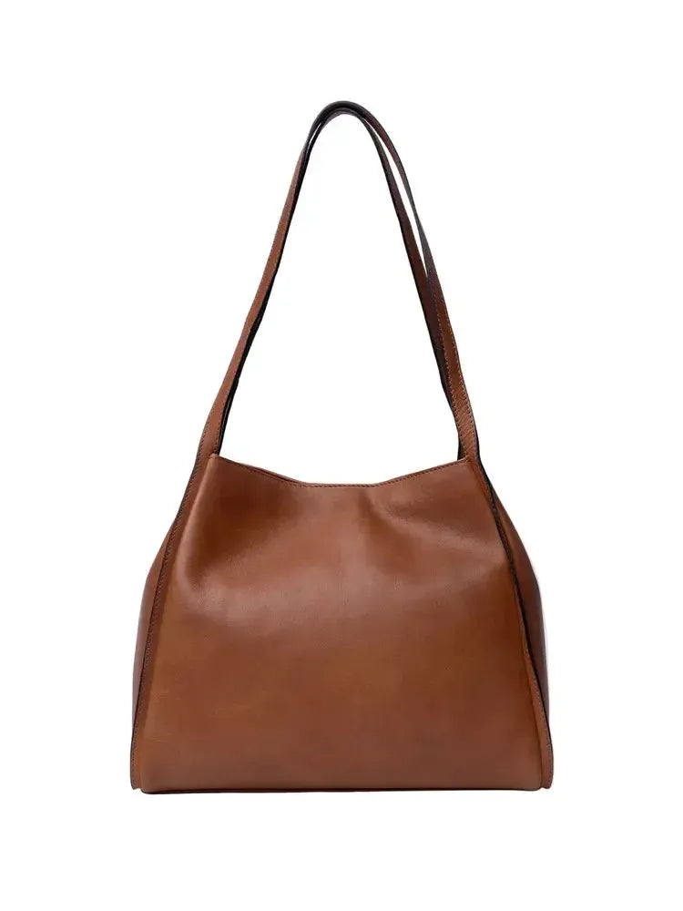 Re:Designed by Dixie Nino skulderveske i skinn Tan-Damevesker-BagBrokers