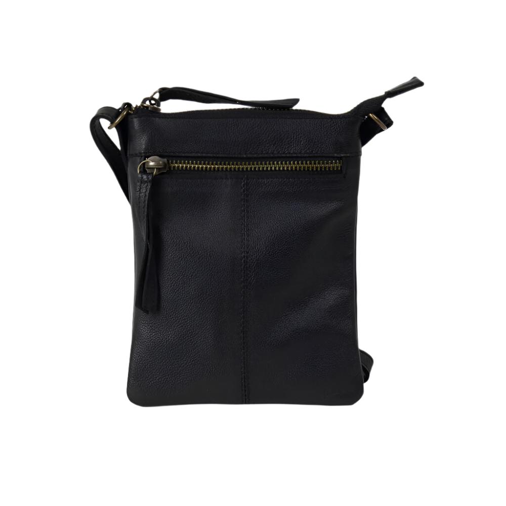 Re:Designed by Dixie Oulu Urban liten skulderveske i skinn Svart-Damevesker-BagBrokers