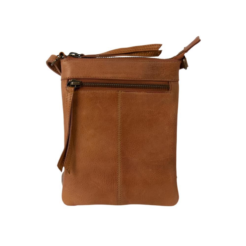 Re:Designed by Dixie Oulu Urban liten skulderveske i skinn Walnut-Damevesker-BagBrokers