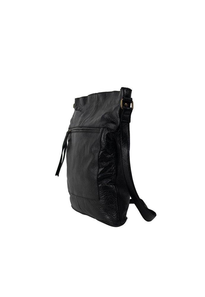 Re:Designed by Dixie Storslet skulderveske i skinn Svart-Damevesker-BagBrokers