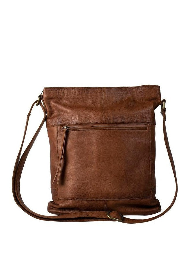 Re:Designed by Dixie Storslet skulderveske i skinn Walnut-Damevesker-BagBrokers