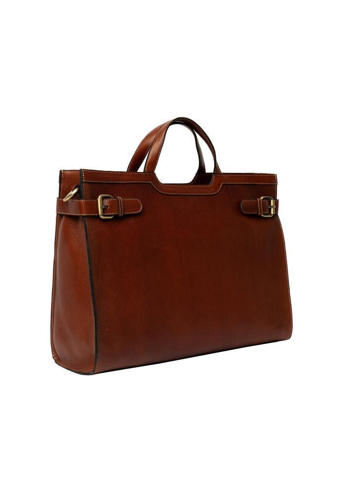 Re:Designed by Dixiey May Big veske i skinn Cognac-Damevesker-BagBrokers