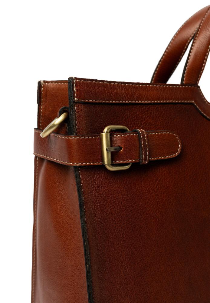 Re:Designed by Dixiey May Big veske i skinn Cognac-Damevesker-BagBrokers