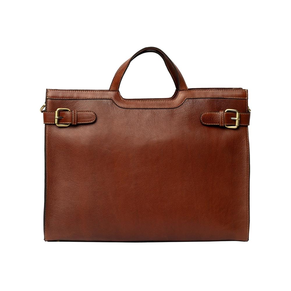 Re:Designed by Dixiey May Big veske i skinn Cognac-Damevesker-BagBrokers