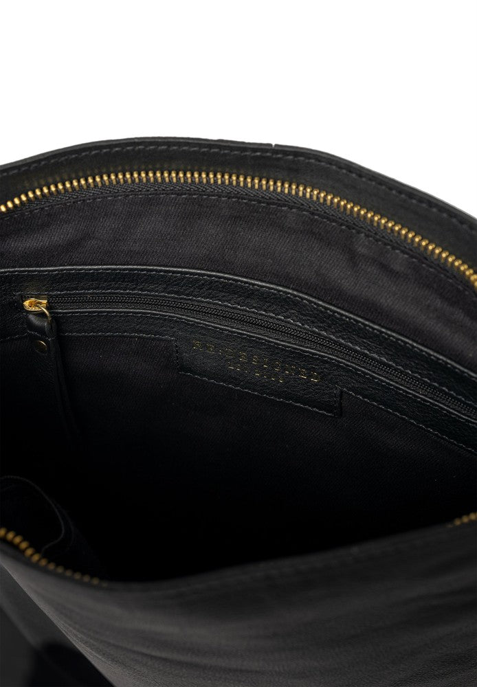 Re:Designed by dixie Fillis Big skulderveske i skinn Black-Damevesker-BagBrokers