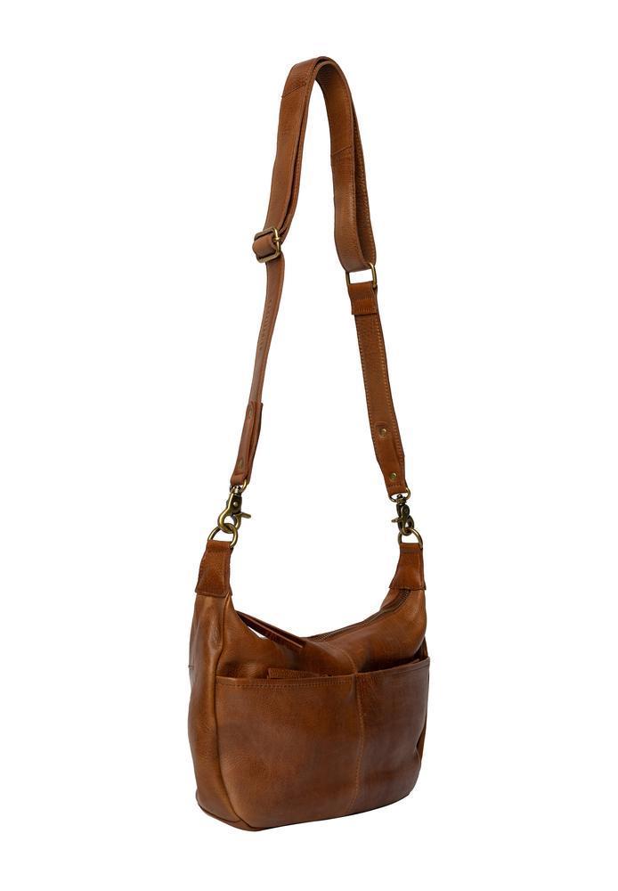 Re:Designed by dixie Mivi Small skulderveske i skinn Walnut-Damevesker-BagBrokers