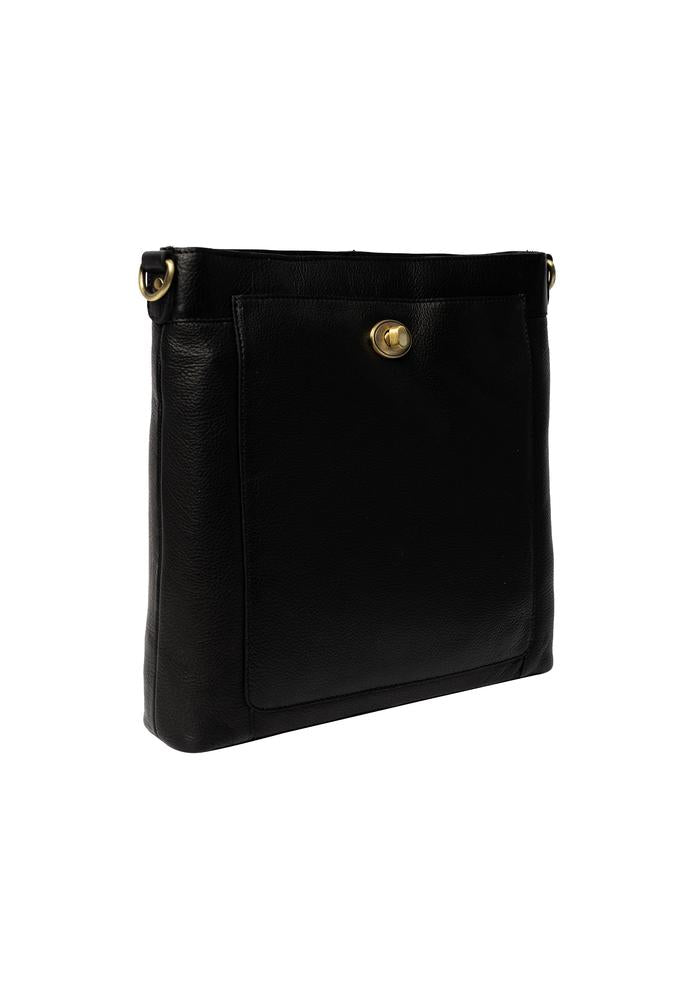 Re:Designed by dixie Moa Big skulderveske i skinn Black-Damevesker-BagBrokers