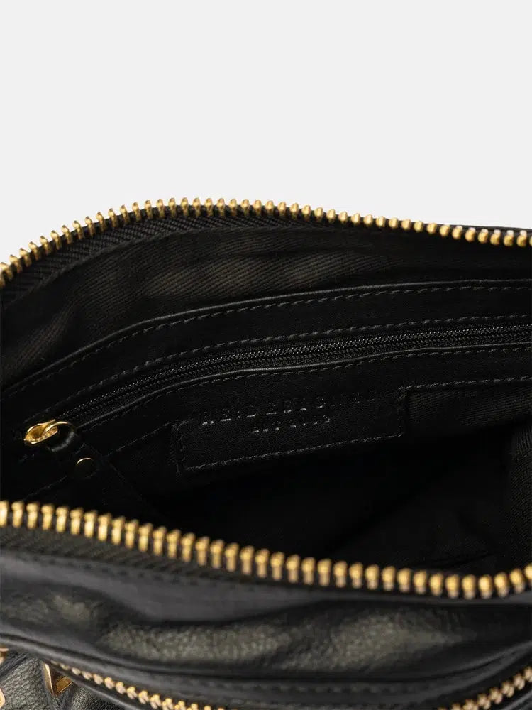 Re:Designed est 2003 Emilia Big skulderveske i skinn Black-Damevesker-BagBrokers