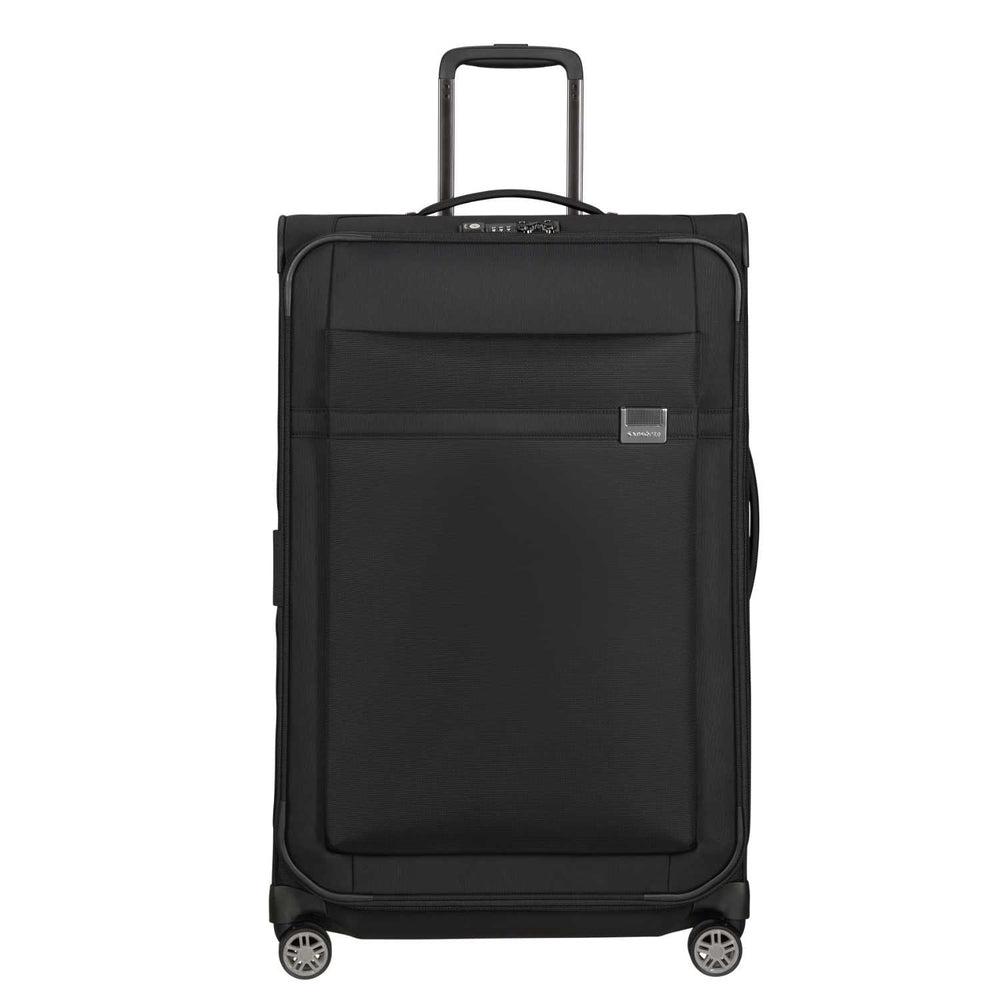 Samsonite AIREA utvidbar stor koffert med 4 hjul 78 cm 2,8 kg Svart-Myke kofferter-BagBrokers