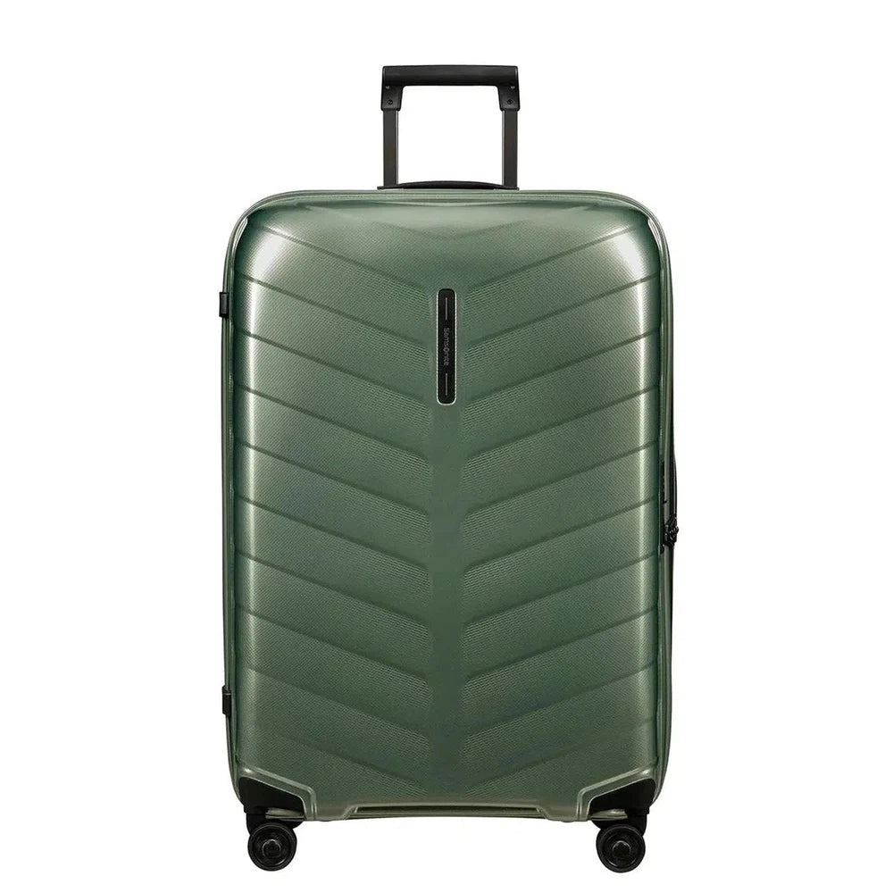 Samsonite ATTRIX ekstra stor koffert 81 cm/120 L Basil Green-Harde kofferter-BagBrokers