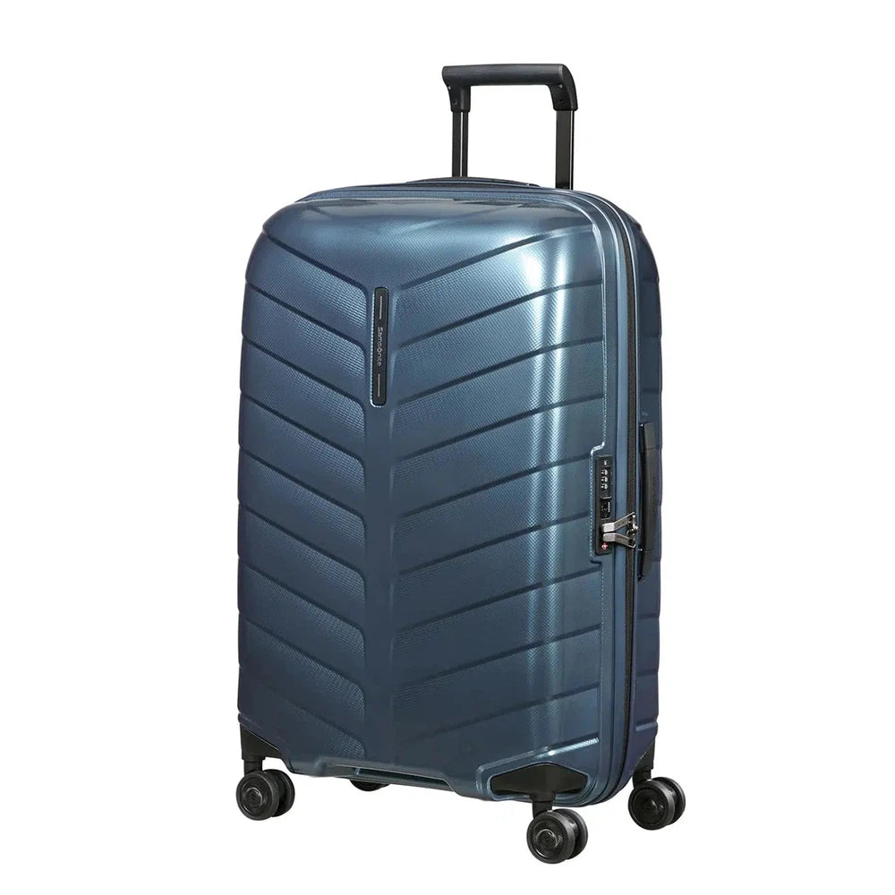 Samsonite ATTRIX medium koffert 69 cm/71 L Steel Blue-Harde kofferter-BagBrokers