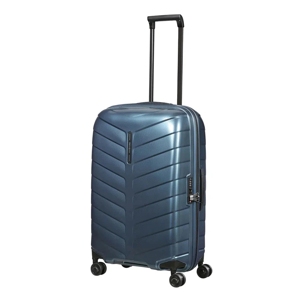Samsonite ATTRIX medium koffert 69 cm/71 L Steel Blue-Harde kofferter-BagBrokers