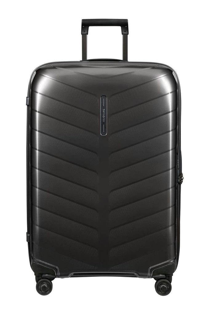 Samsonite ATTRIX stor koffert 75cm/96 L Black-Harde kofferter-BagBrokers