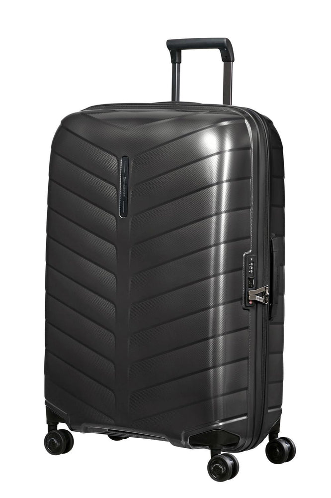 Samsonite ATTRIX stor koffert 75cm/96 L Black-Harde kofferter-BagBrokers