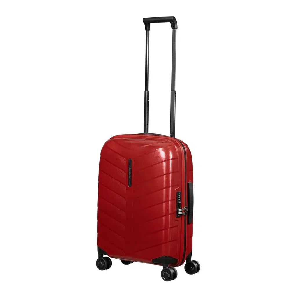 Samsonite ATTRIX utvidbar kabinkoffert 55 cm/38-44 L Red-Harde kofferter-BagBrokers