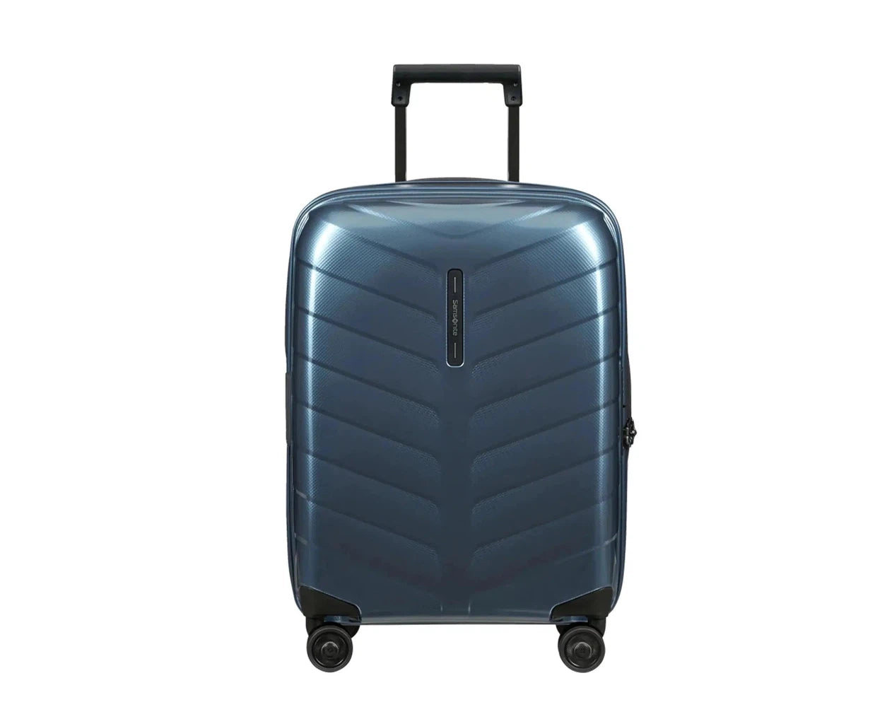 Samsonite ATTRIX utvidbar kabinkoffert 55 cm/38-44 L Steel Blue-Harde kofferter-BagBrokers