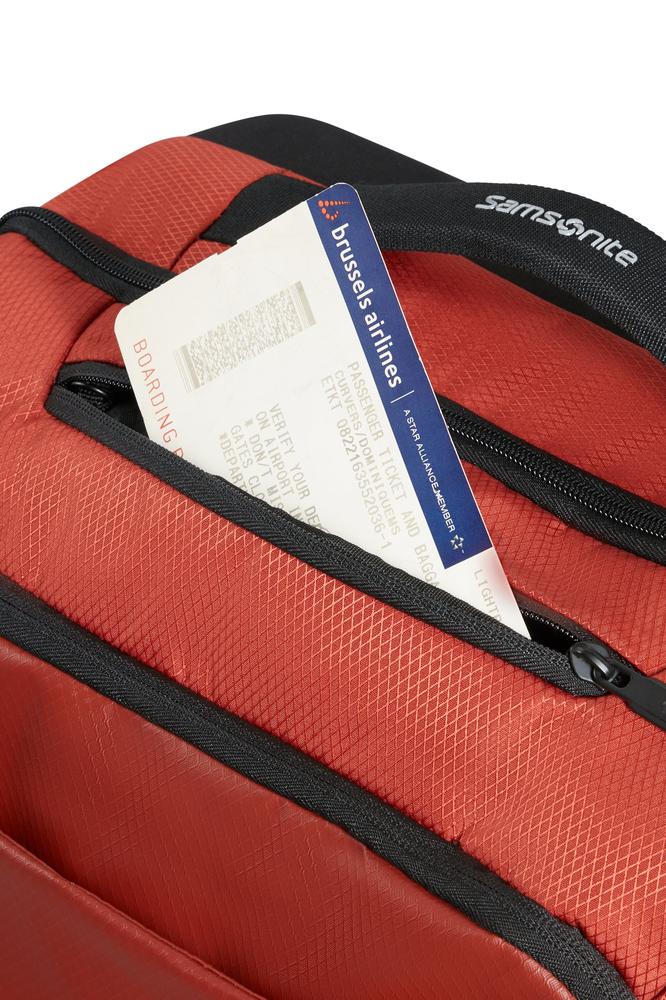 Samsonite Armox Duffelbag 55 cm med 2 hjul/ryggsekk Rust-Bagger-BagBrokers