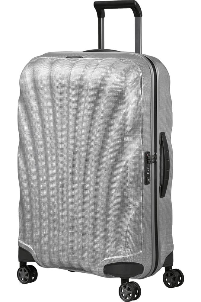 Samsonite C-Lite Ultralett hard Medium koffert 69 cm/68 L Aluminium-Harde kofferter-BagBrokers
