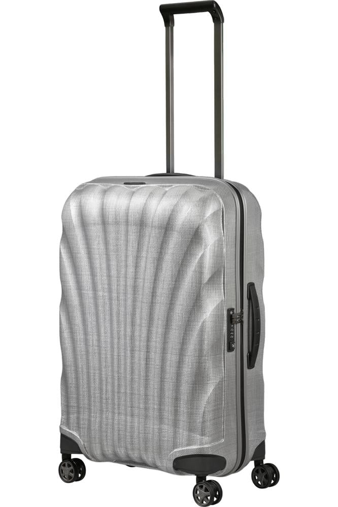 Samsonite C-Lite Ultralett hard Medium koffert 69 cm/68 L Aluminium-Harde kofferter-BagBrokers