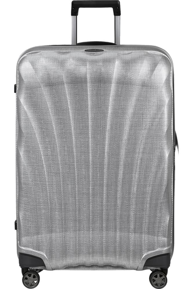 Samsonite C-Lite Ultralett hard stor koffert 75 cm/94L Aluminium-Harde kofferter-BagBrokers