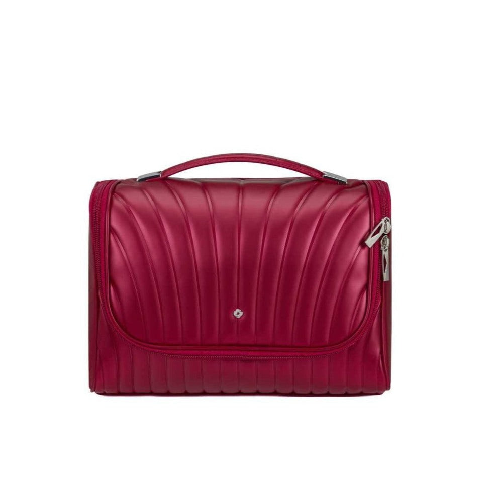 Samsonite C-Lite hengetoalettmappe Rød-Toalettmappe-BagBrokers