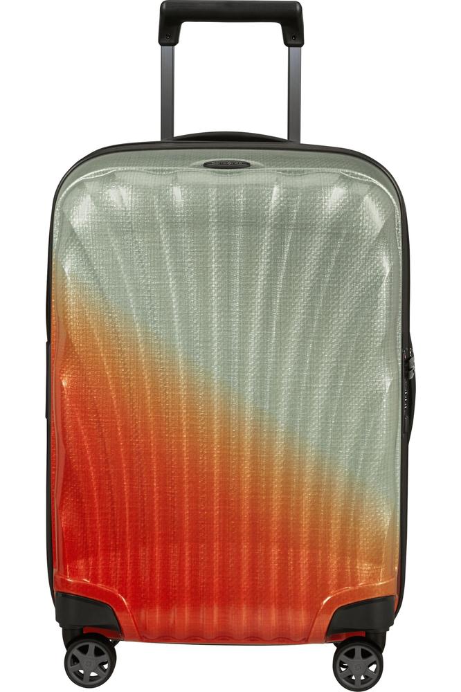 Samsonite C-Lite utvidbar kabinkoffert med 4 hjul 55 cm LTD Gradient Sage-Harde kofferter-BagBrokers
