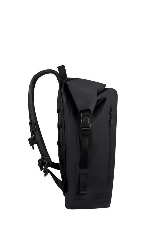 Samsonite COATIFY BIZ Rolltop Waterproof ryggsekk 15,6" Black-PC-sekk-BagBrokers
