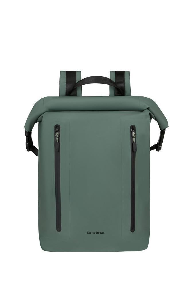Samsonite COATIFY BIZ Rolltop Waterproof ryggsekk 15,6" Green-PC-sekk-BagBrokers