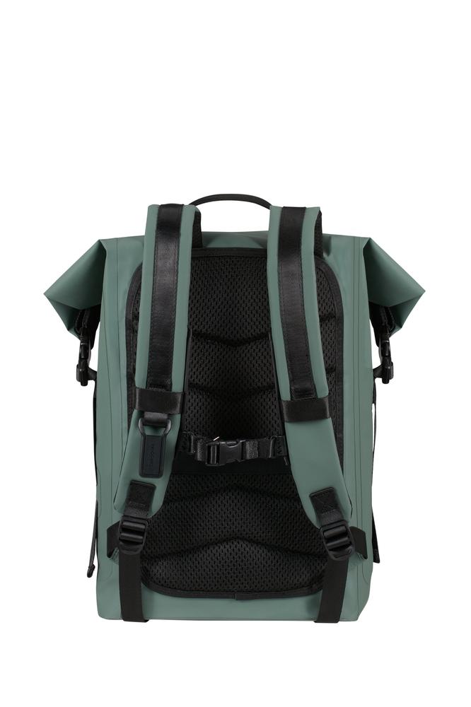 Samsonite COATIFY BIZ Rolltop Waterproof ryggsekk 15,6" Green-PC-sekk-BagBrokers