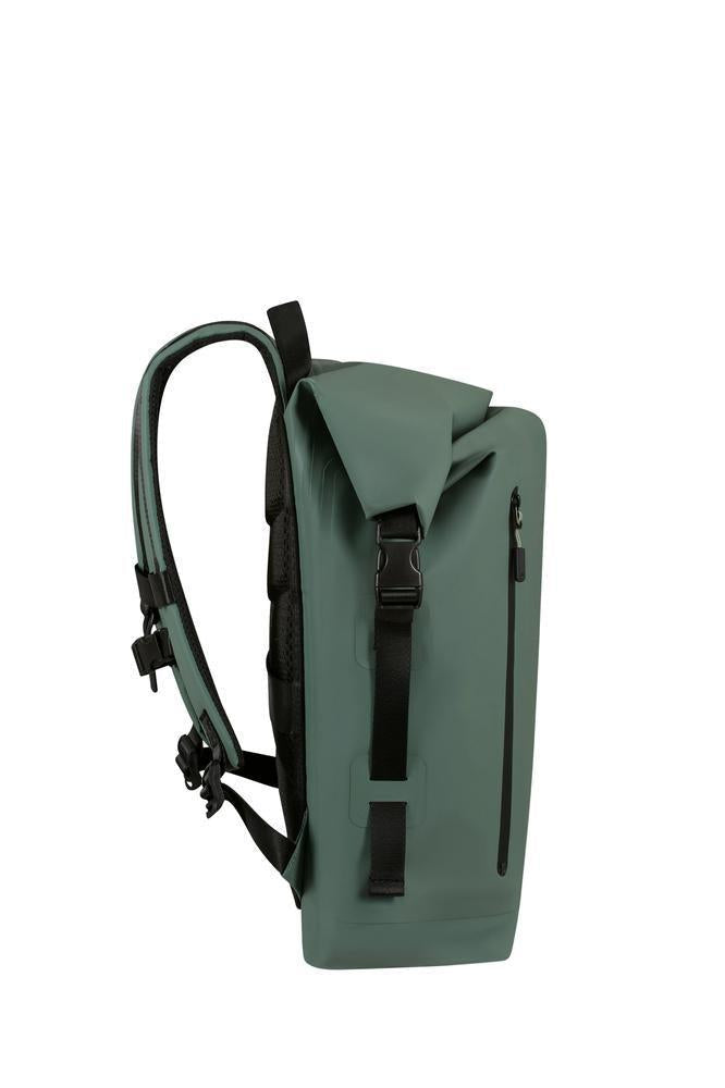 Samsonite COATIFY BIZ Rolltop Waterproof ryggsekk 15,6" Green-PC-sekk-BagBrokers
