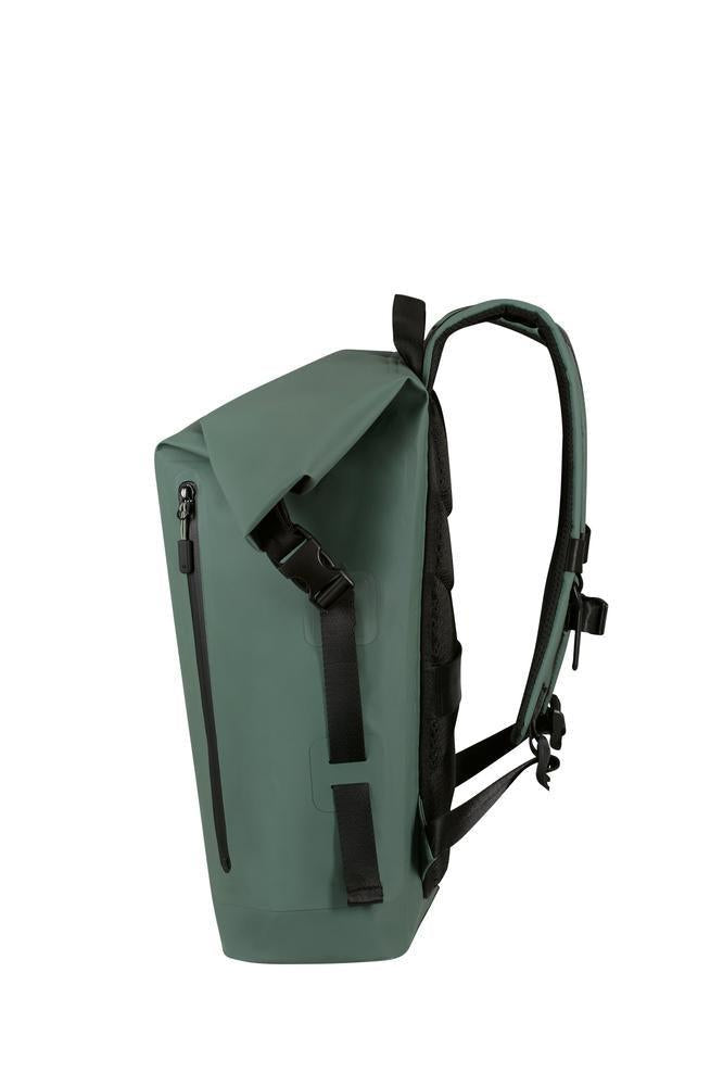 Samsonite COATIFY BIZ Rolltop Waterproof ryggsekk 15,6" Green-PC-sekk-BagBrokers
