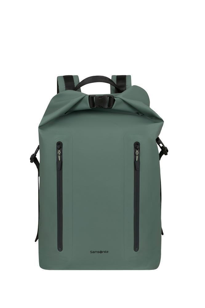 Samsonite COATIFY BIZ Rolltop Waterproof ryggsekk 15,6" Green-PC-sekk-BagBrokers