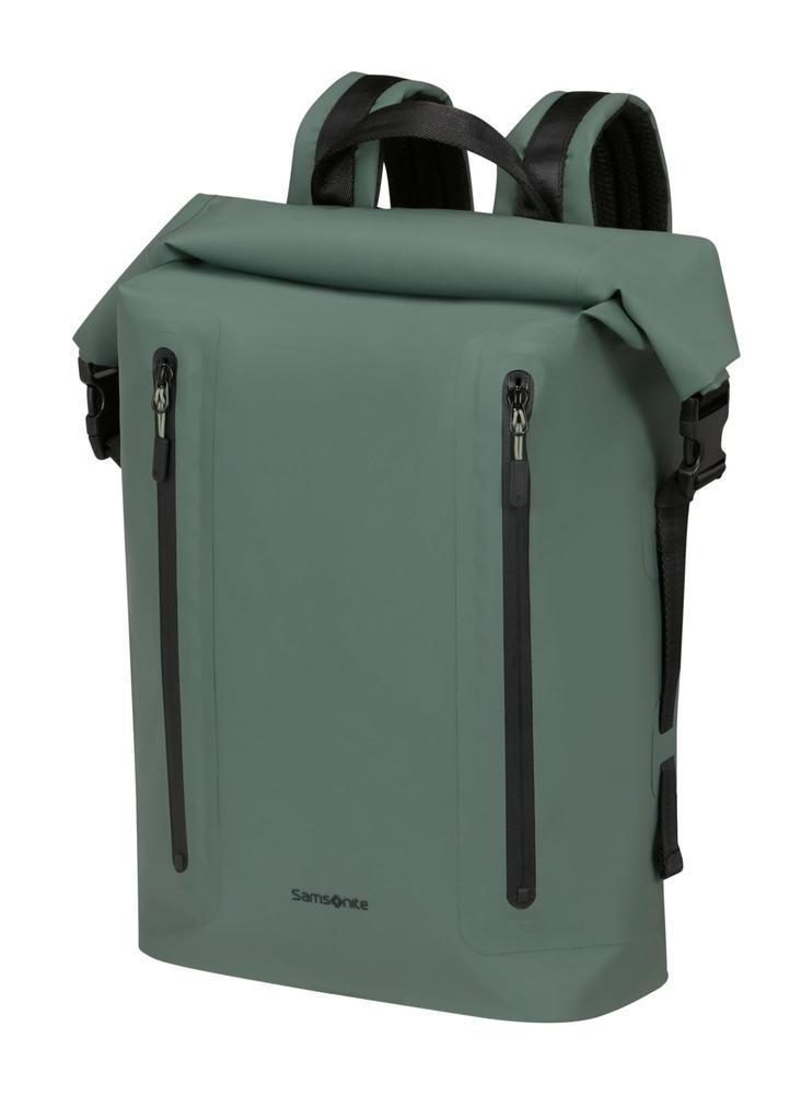 Samsonite COATIFY BIZ Rolltop Waterproof ryggsekk 15,6" Green-PC-sekk-BagBrokers