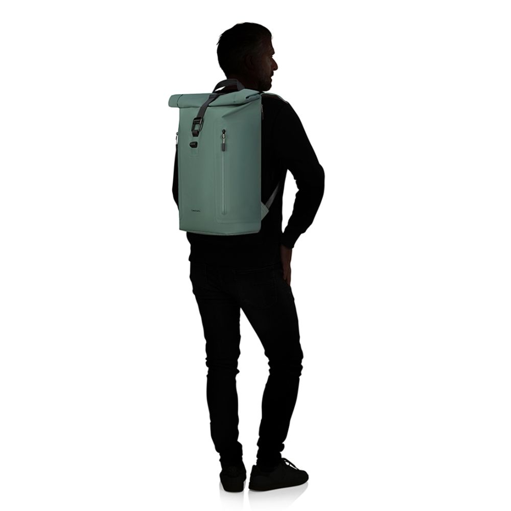Samsonite Coatify Biz Rolltop Ryggsekk Northern Green-PC-sekk-BagBrokers