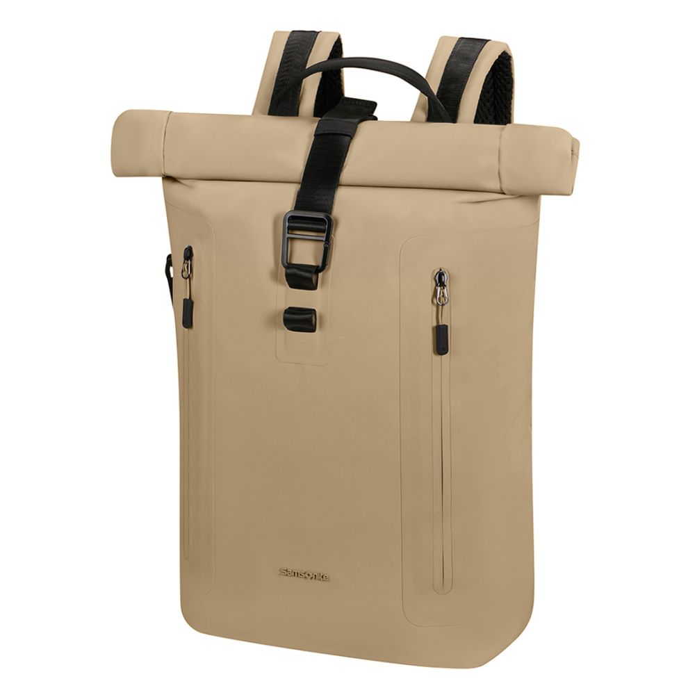 Samsonite Coatify Biz Rolltop Ryggsekk Sand-PC-sekk-BagBrokers