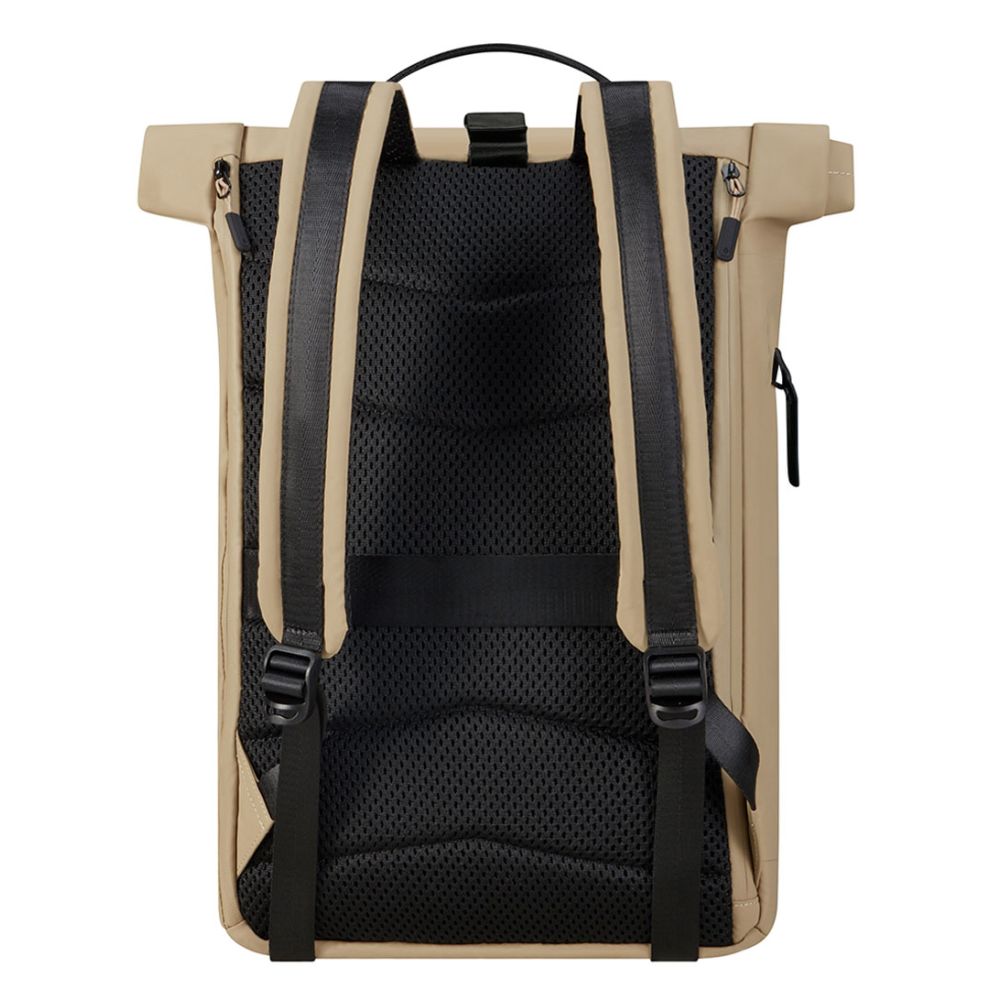 Samsonite Coatify Biz Rolltop Ryggsekk Sand-PC-sekk-BagBrokers