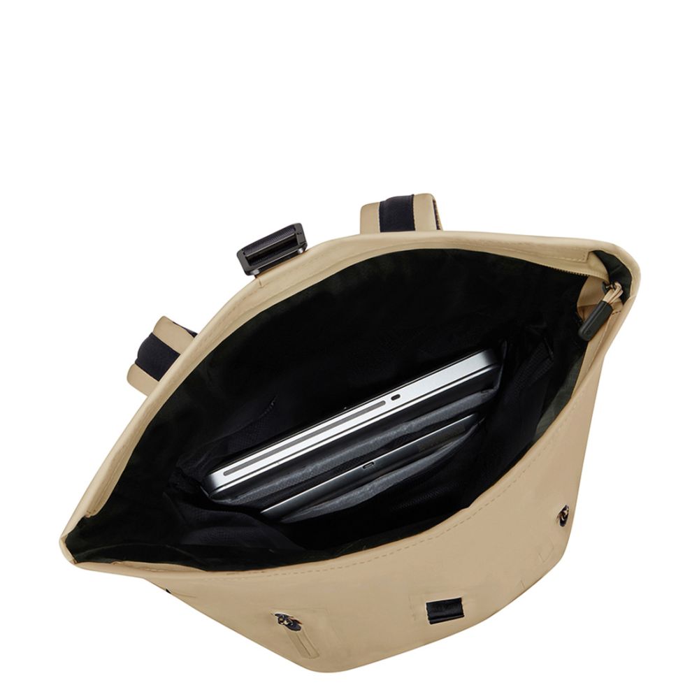 Samsonite Coatify Biz Rolltop Ryggsekk Sand-PC-sekk-BagBrokers