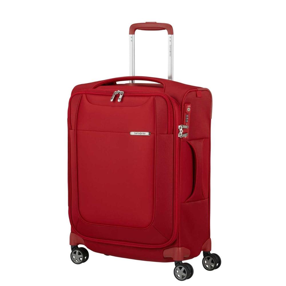 Samsonite D'Lite kabinkoffert med 4 hjul 55 cm (20cm) 1,9 kg Rød-Myke kofferter-BagBrokers
