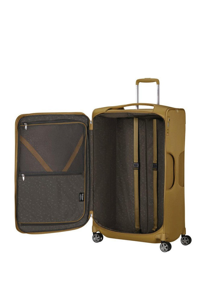 Samsonite D'Lite lett myk utvidbar medium koffert 71 cm Mustard Yellow-Myke kofferter-BagBrokers