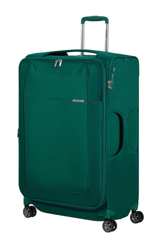 Samsonite D'Lite lett myk utvidbar stor koffert 78 cm Pine Green-Myke kofferter-BagBrokers