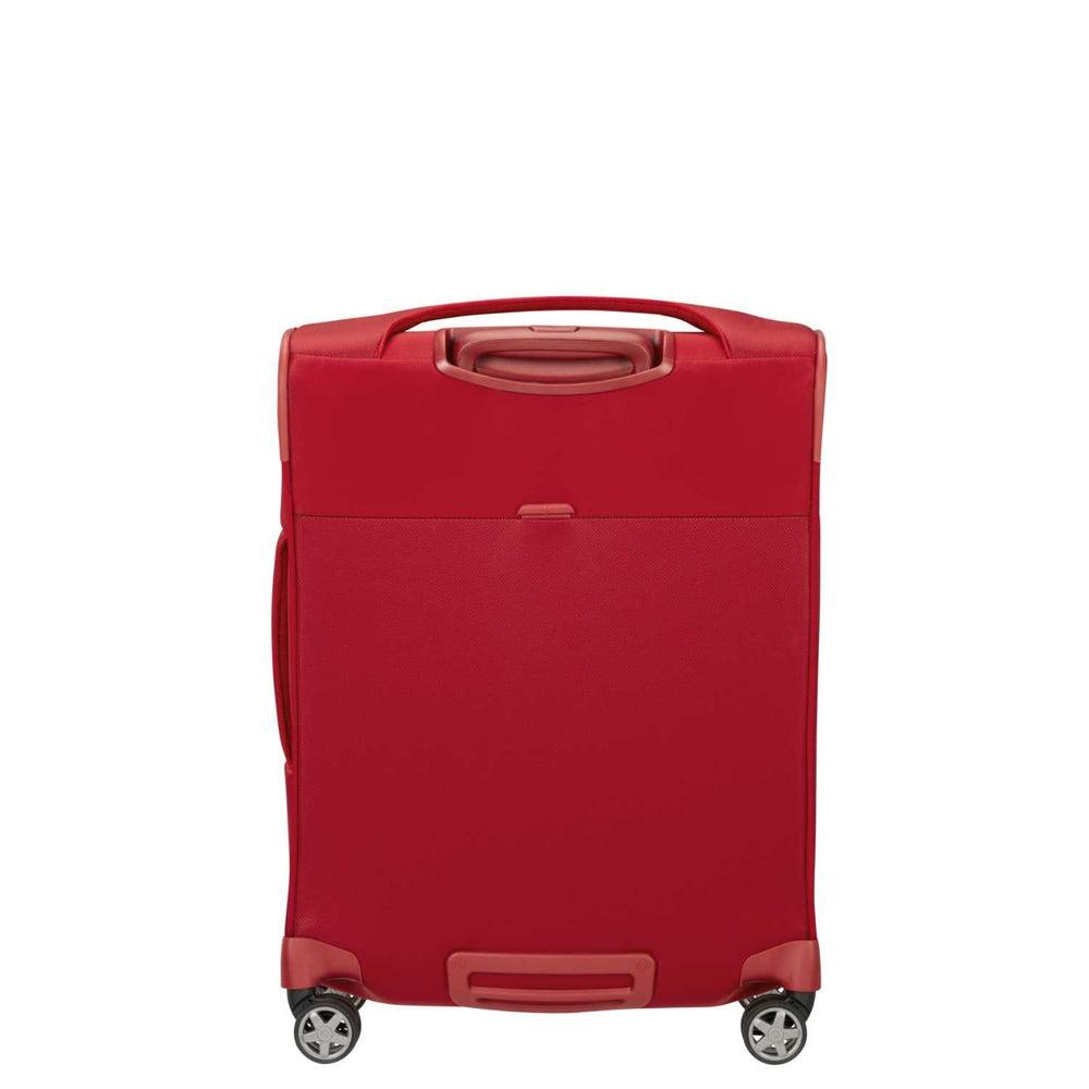 Samsonite D'Lite kabinkoffert med 4 hjul 55 cm Utvidbar Chili Red-Myke kofferter-BagBrokers