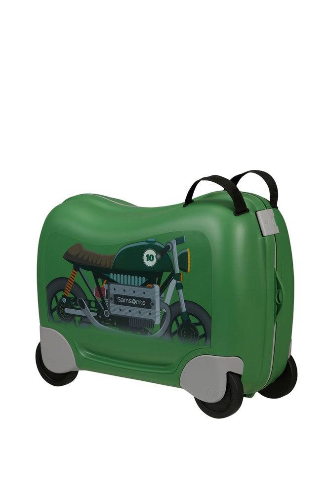 Samsonite Dream2Go Ride-On Motorsykkel Kabinkoffert Grønn-Barnekoffert-BagBrokers