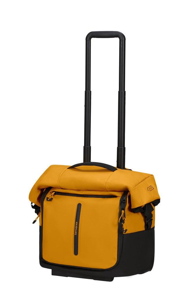 Samsonite ECODIVER 4-i-1 foldbar duffelbag med hjul Yellow-Bagger-BagBrokers