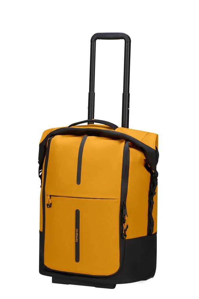 Samsonite ECODIVER 4-i-1 foldbar duffelbag med hjul Yellow-Bagger-BagBrokers