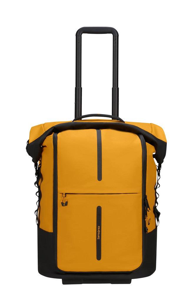 Samsonite ECODIVER 4-i-1 foldbar duffelbag med hjul Yellow-Bagger-BagBrokers