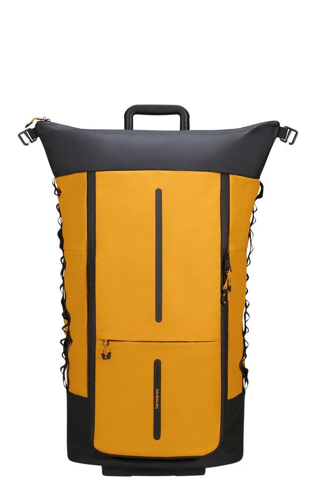 Samsonite ECODIVER 4-i-1 foldbar duffelbag med hjul Yellow-Bagger-BagBrokers
