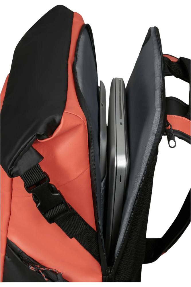 Samsonite ECODIVER Backpack Rolltop Clay-PC-sekk-BagBrokers